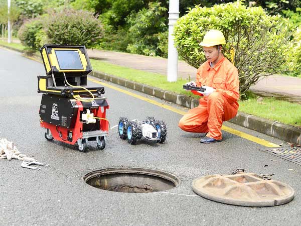 乌马河管道机器人检测