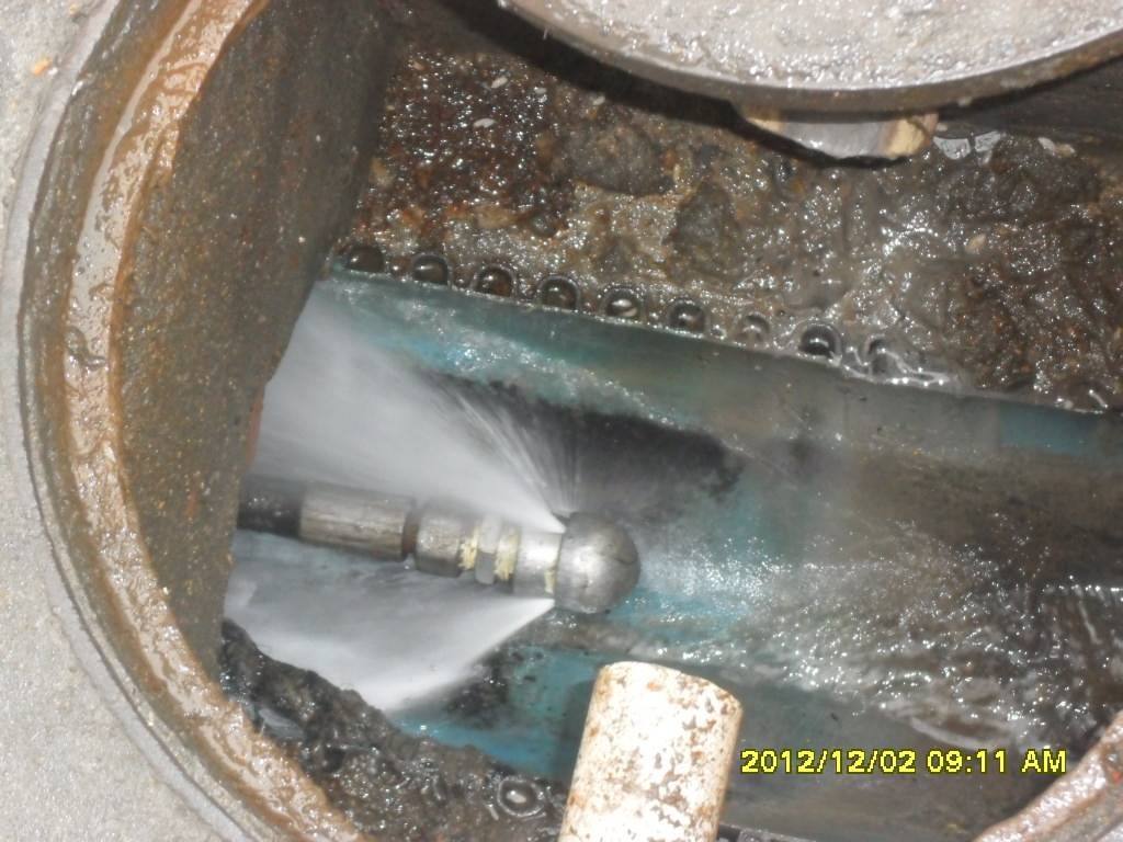 乌马河污水管道高压清洗